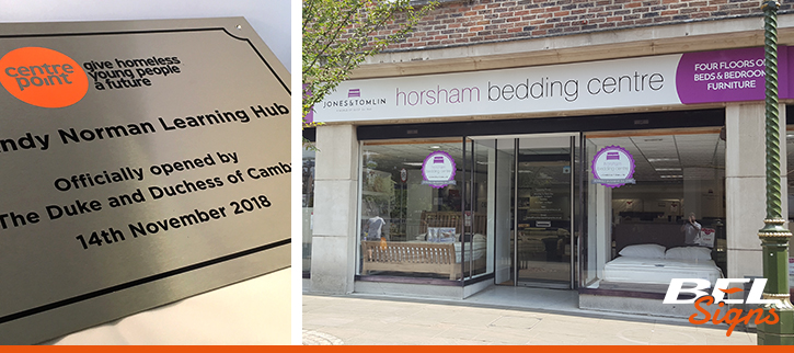 Products from BEL Signs | Plaques to Shop Fronts