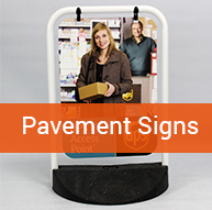 Pavement Signs | BEL Signs