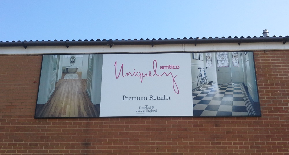 Exterior sign for Supafit Carpets Horsham