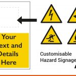 Customisable Hazard Signs for your business | BEL Signs
