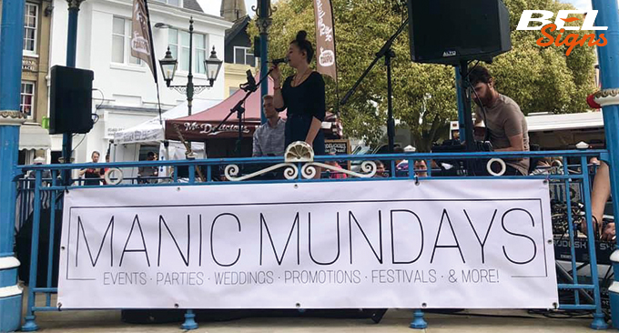 Events Banner for Manic Munday