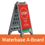 Water base A-Board | Pavement Signs