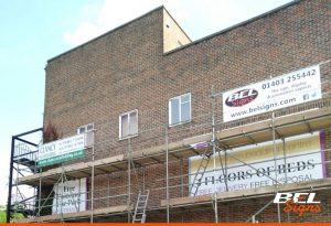 Scaffold Banners | Advertising from a height