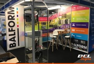 Printed Exhibition Panels for Balform | BEL Signs