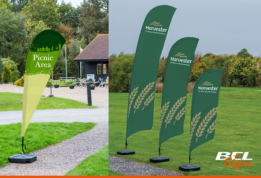 Outdoor Flags can be a variety of sizes
