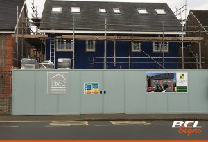 Printed Hoarding Panels for Construction Sites