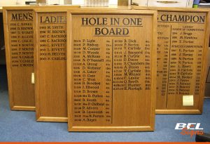 Collection of wooden Honours Boards | BEL Signs