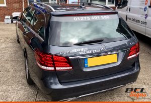 Henfield Hire Car Graphics | BEL Signs