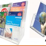 Leaflet stands or brochure displays, we can offer a range of solutions