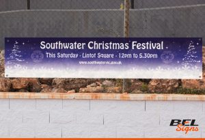 Southwater Printed Banner | Bespoke large format print | Events