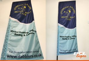 Tower Flag for Southwater Dabblers | Flags | Horsham