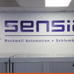 Large lettering for business offices