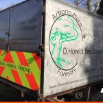 Vehicle graphics for D Howick Tree Surgery