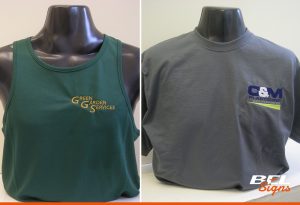 Embroidery onto workwear | Services | Uniform