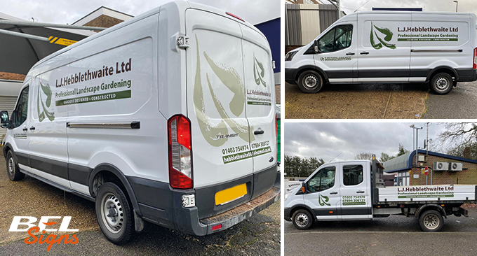 Ford Transit and Tipper graphics