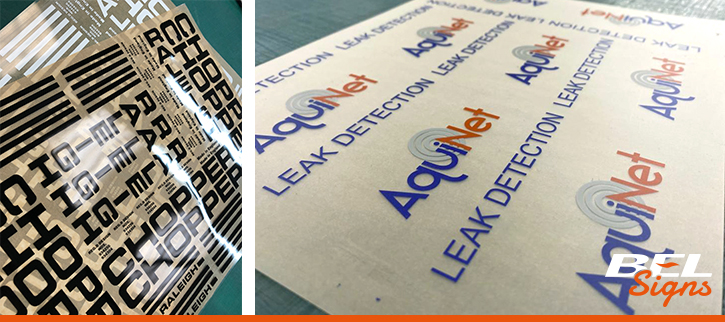 Dry Transfers | Bespoke | Services | BEL Signs