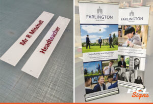 School Signs and Roll Up Banners | BEL Signs