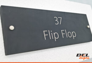 Slate Sign for Flip Flop