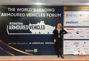 Armoured Vehicles conference signage for DefenceIQ | BEL Signs
