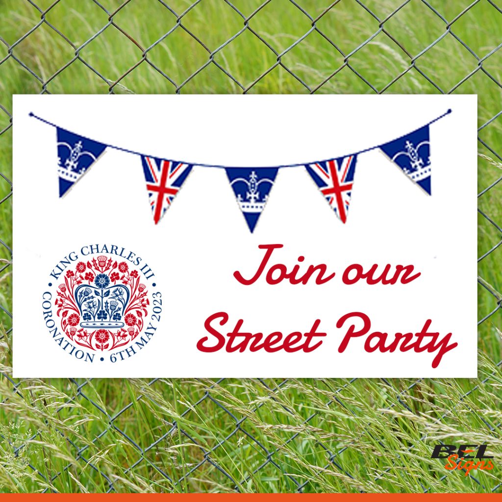 party signage from BEL Signs