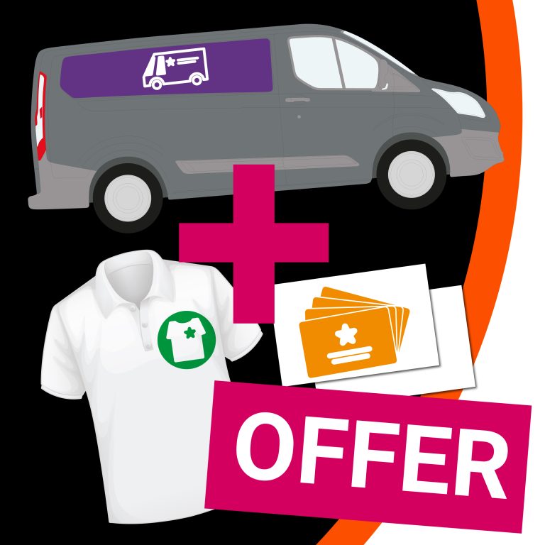 Van signwriting offer from BEL Signs