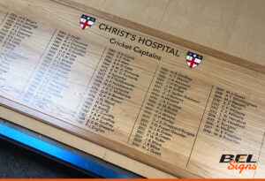 Bel Signs Honours Boards Signs Horsham