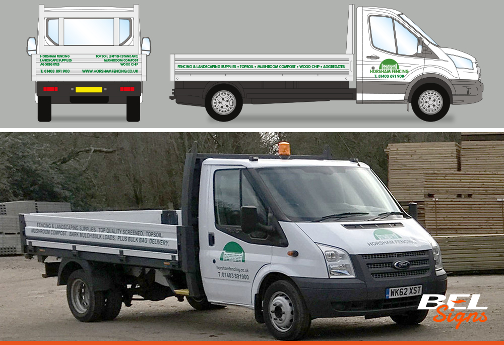 Belsigns Car Graphics Design and Print Services Horsham
