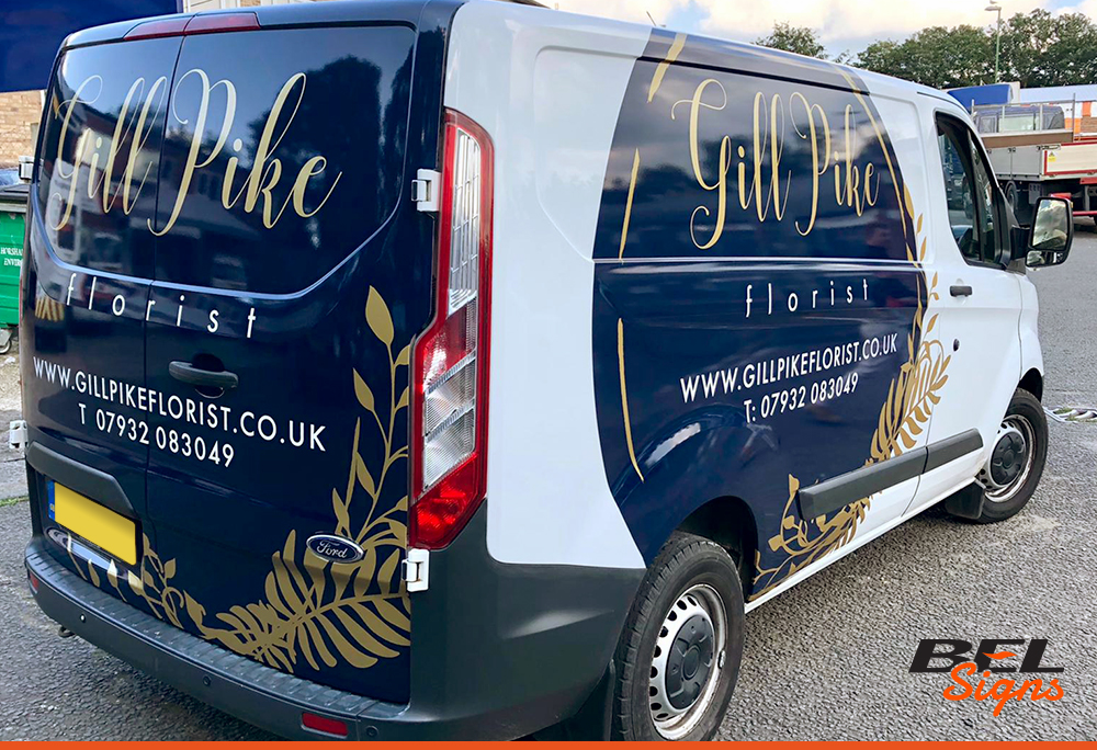Ford Transit Custom Van Graphics and Sign Writing Horsham Sussex