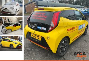 Vehicle wrapping for commercial vehicles Horsham