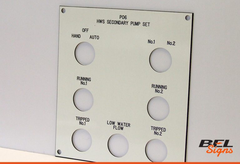 Engraved switch plates bespoke and custom made to your spec