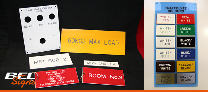 Engraved Custom Traffolyte Labels