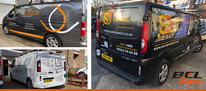 Vauxhall Vivaro Signwriting Van Graphics