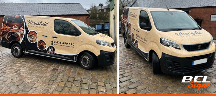 Modular Vehicle Wraps from BEL Signs Sussex