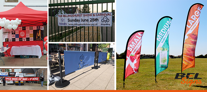 Printed Banners and Flags for a Busy Events Season