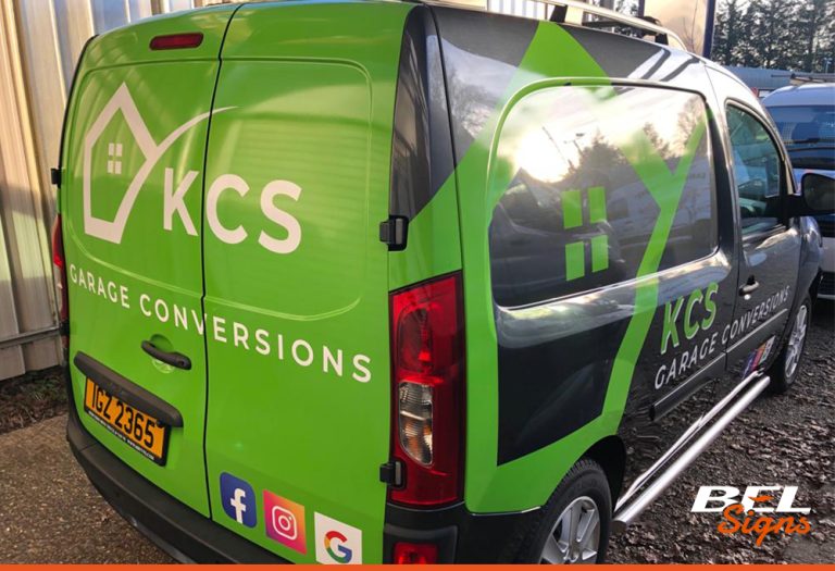 KCS Garage Conversation Van Signwriting Mercedes Citan
