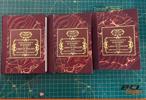 Gold Dry Transfers BBC TV Drama Props Book