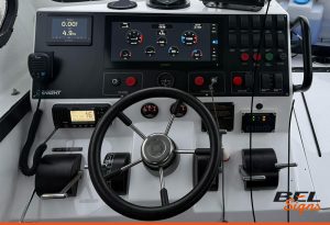 Helm Control Panel subsurface aluminium marine refit