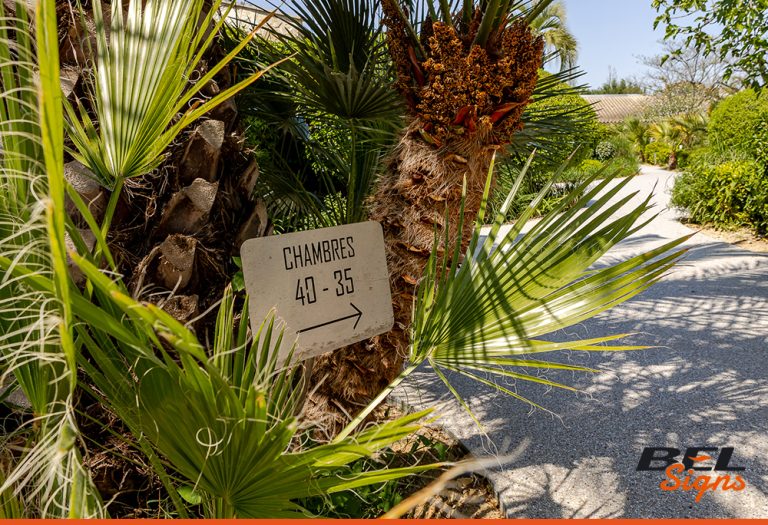 Hotel Sezz Engraved Plaques signage