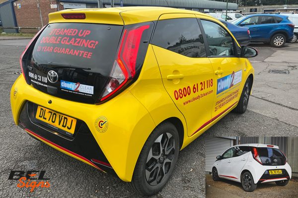 commerical car wrap services from BEL Signs Horsham